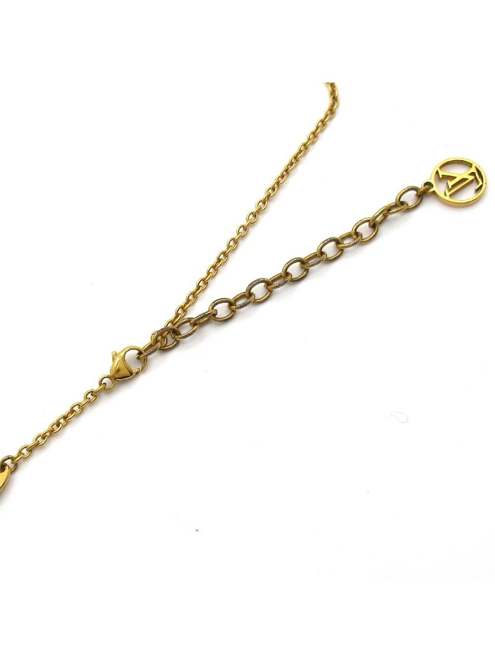 Louis Vuitton Necklace Flowerful Gold #358426L53B - Picture 4 of 5